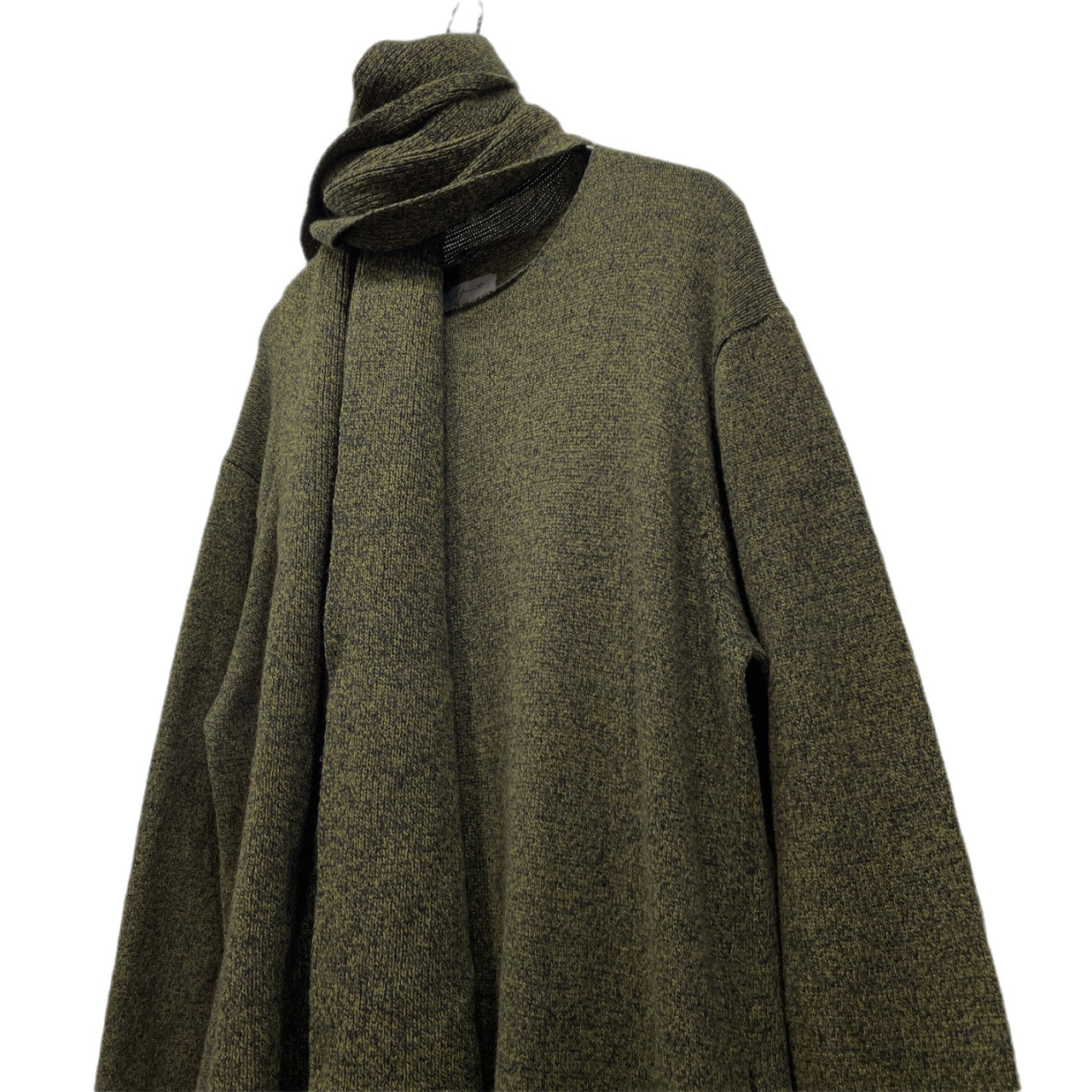 Yohji Yamamoto 96AW Stole Docking Long Wool Knit Size M