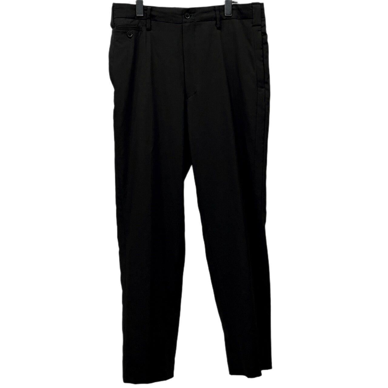 Yohji Yamamoto Wool Gabardine Side Tape Tapered Pants Size 2