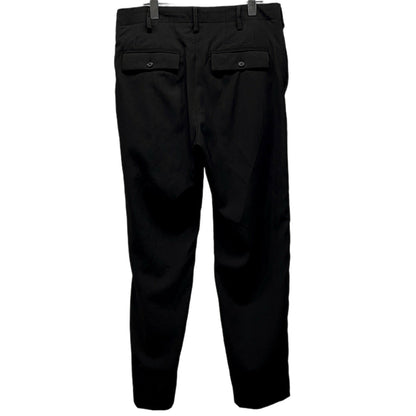 Yohji Yamamoto Wool Gabardine Side Tape Tapered Pants Size 2