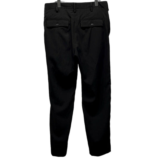 Yohji Yamamoto Wool Gabardine Side Tape Tapered Pants Size 2