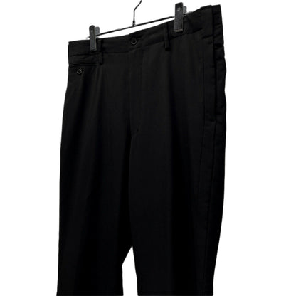 Yohji Yamamoto Wool Gabardine Side Tape Tapered Pants Size 2