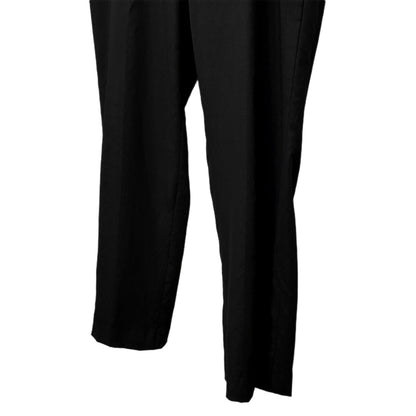 Yohji Yamamoto Wool Gabardine Side Tape Tapered Pants Size 2