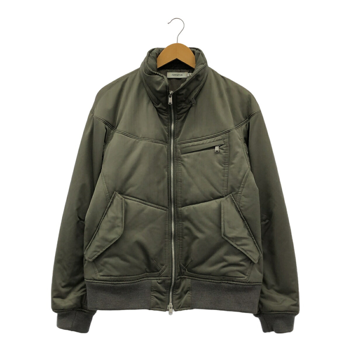 nonnative 17AW Skier Puff Poly Twill Jacket Cement Size 1