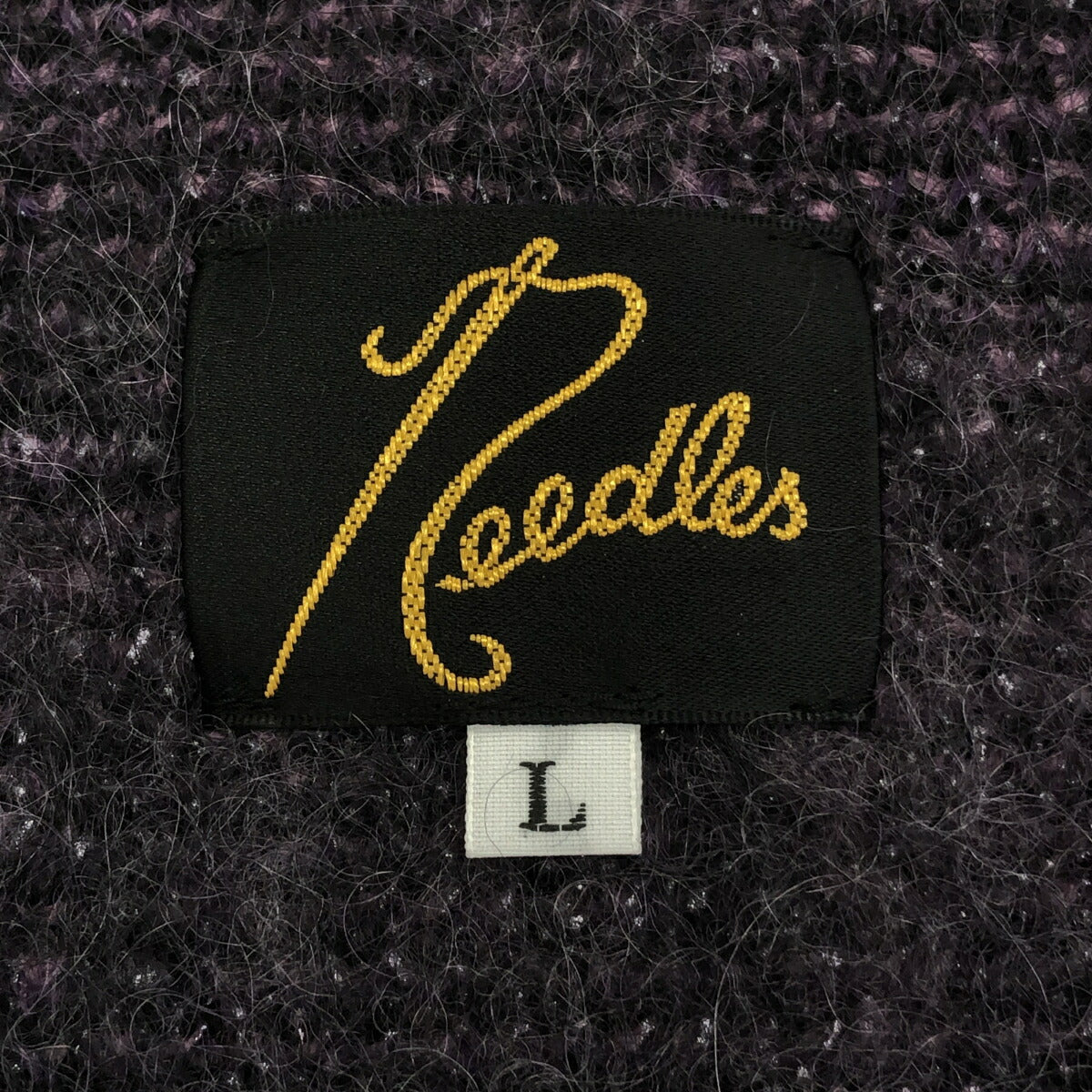 Needles 22AW JS Exclusive Mohair Bi-Color Cardigan Size L