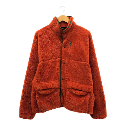 Simply complicated Orange Fleece Jacket Made in Japan Size 1