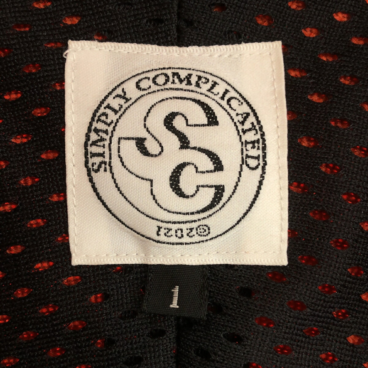 Simply complicated Orange Fleece Jacket Made in Japan Size 1