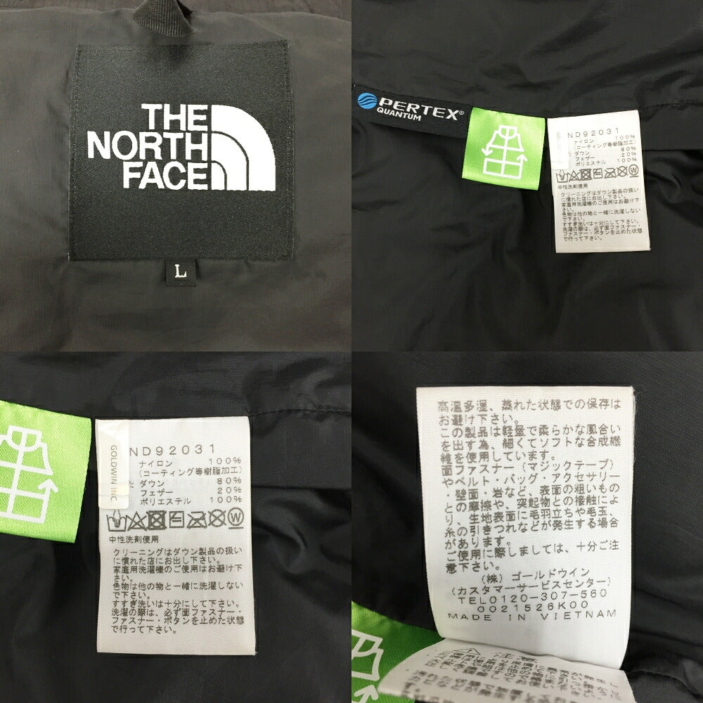 THE NORTH FACE Him Down Parka Black Size L