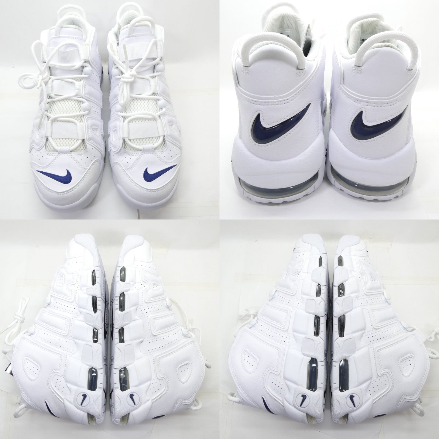 NIKE Air More Uptempo 96 White Sneakers
