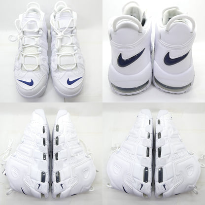 NIKE Air More Uptempo 96 White Sneakers