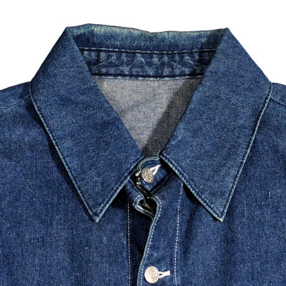 STUSSY 90s Vintage Pointer Denim Coverall Jacket Size 48