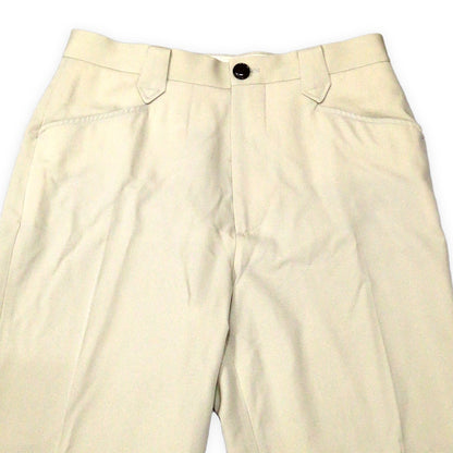 unfil Wool Gabardine Western Pants Beige Size 4