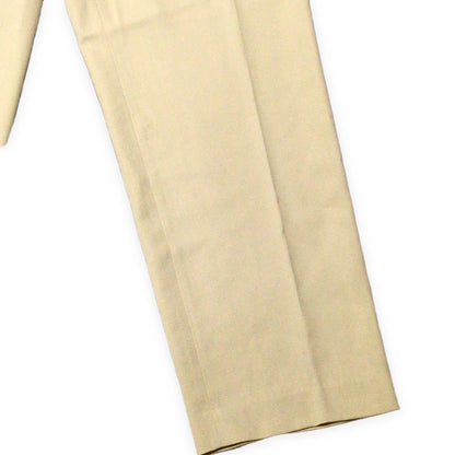 unfil Wool Gabardine Western Pants Beige Size 4