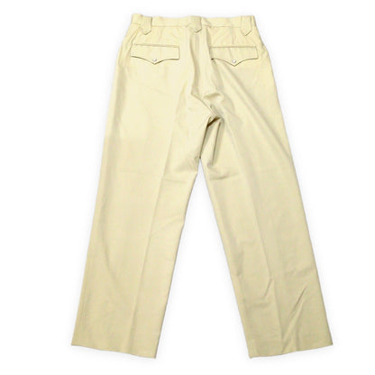 unfil Wool Gabardine Western Pants Beige Size 4