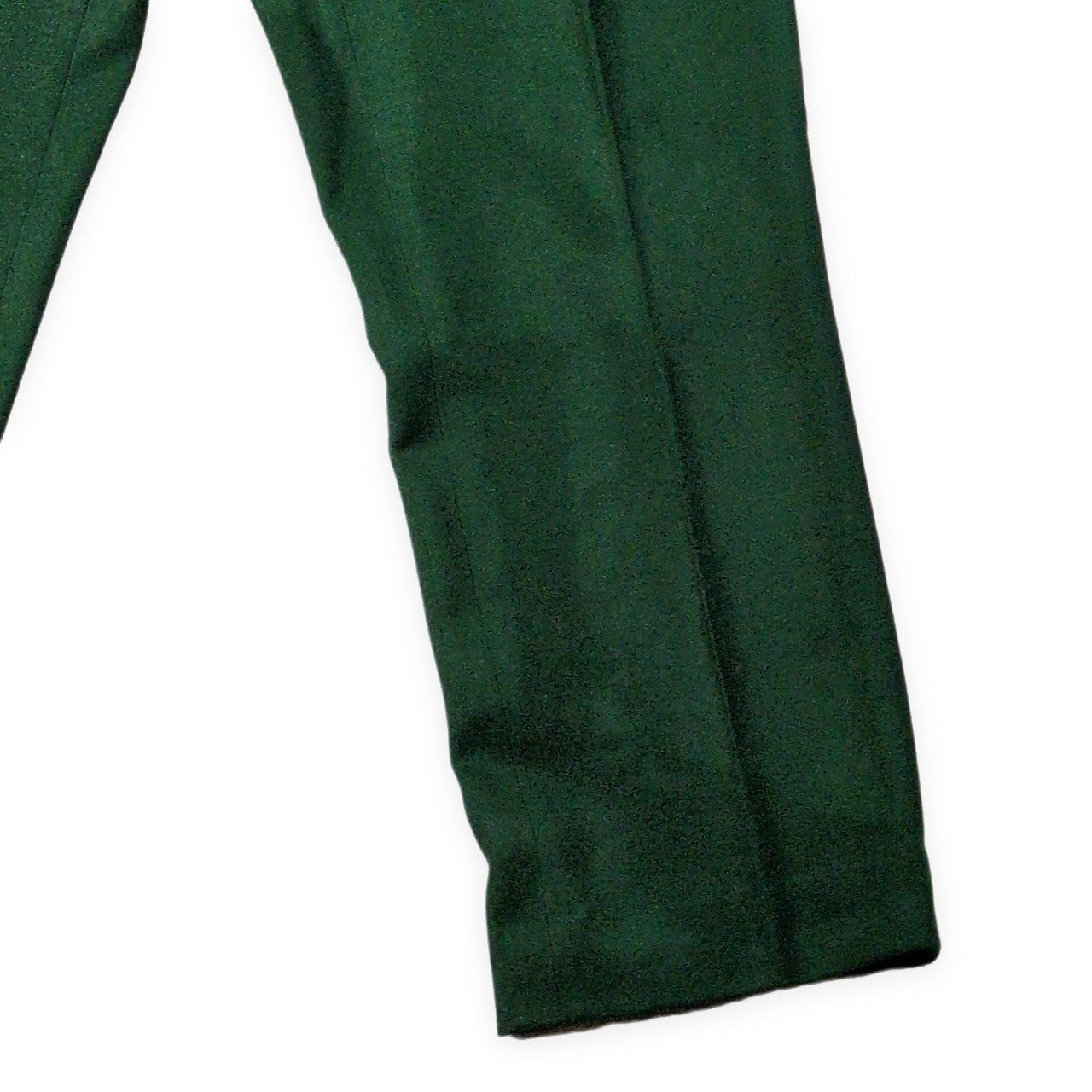 NEAT Hainsworth Melton Wool Two-Tuck Slacks Green Size 46