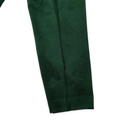 NEAT Hainsworth Melton Wool Two-Tuck Slacks Green Size 46