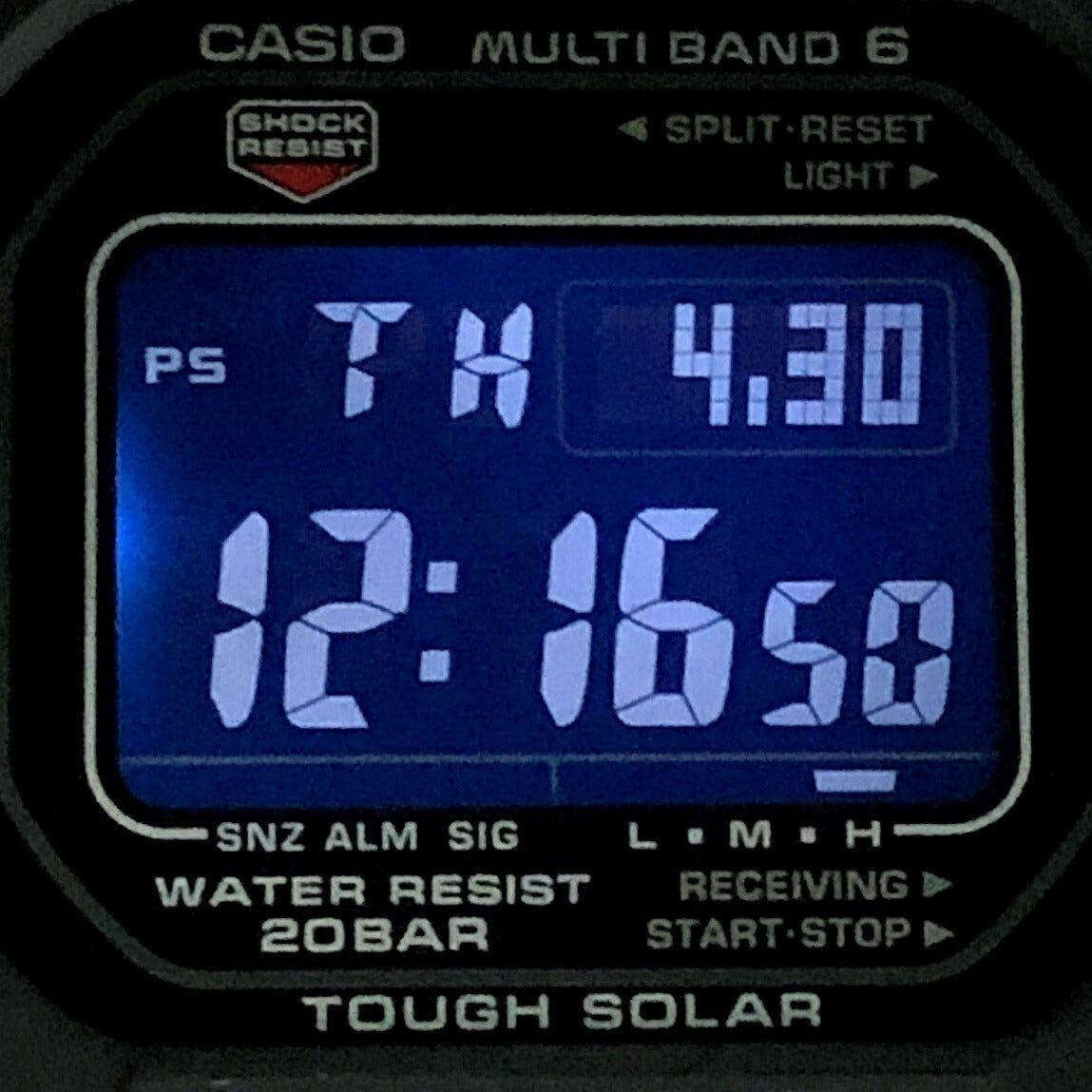 G-SHOCK GW-M5610U-1B Multi-Band 6 Solar Watch Size ONE SIZE