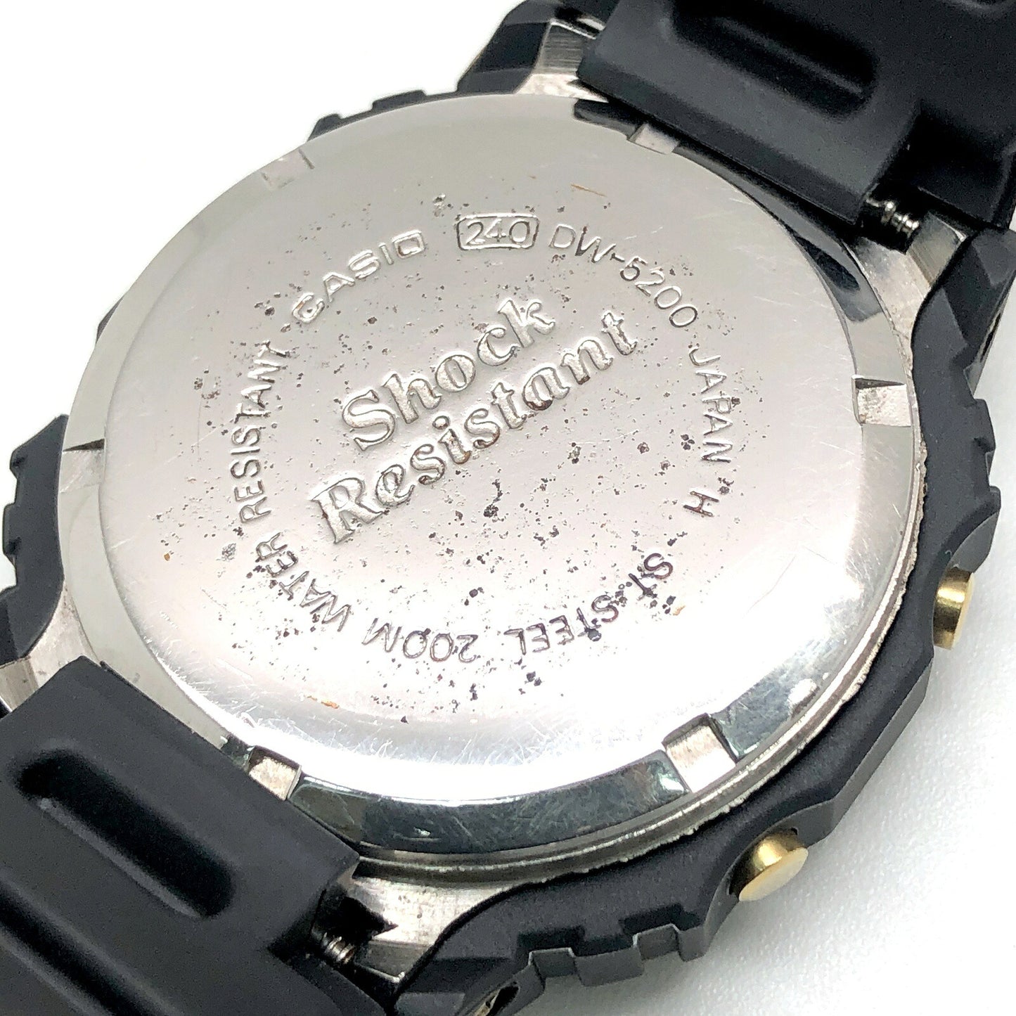 G-SHOCK 80s Vintage DW-5200C-9 Gold Watch Size ONE SIZE