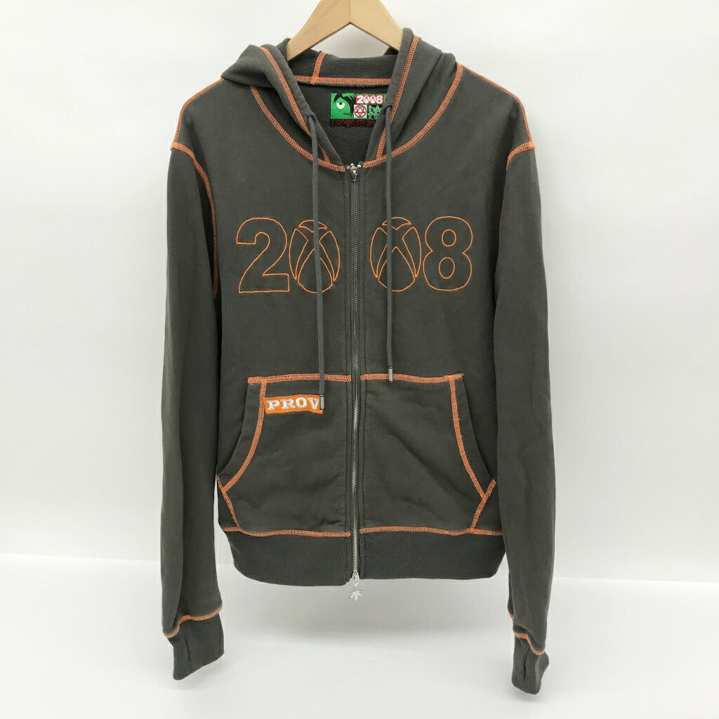 fuckthisindustry Prov Zip Hoodie Brown Size M
