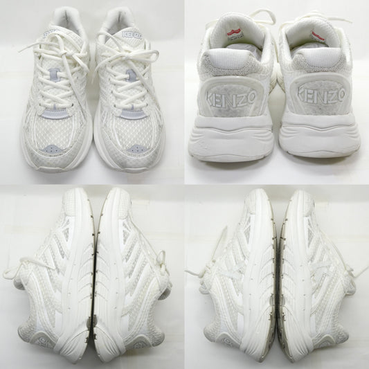 KENZO Pace Low Top White Sneakers