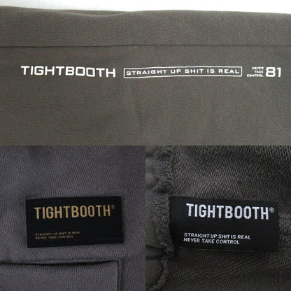 TIGHTBOOTH Pyramid Sweatshirt Balloon Style Gray Size L