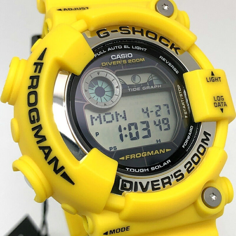 G-SHOCK Frogman Tough Solar Yellow Watch Size ONE SIZE
