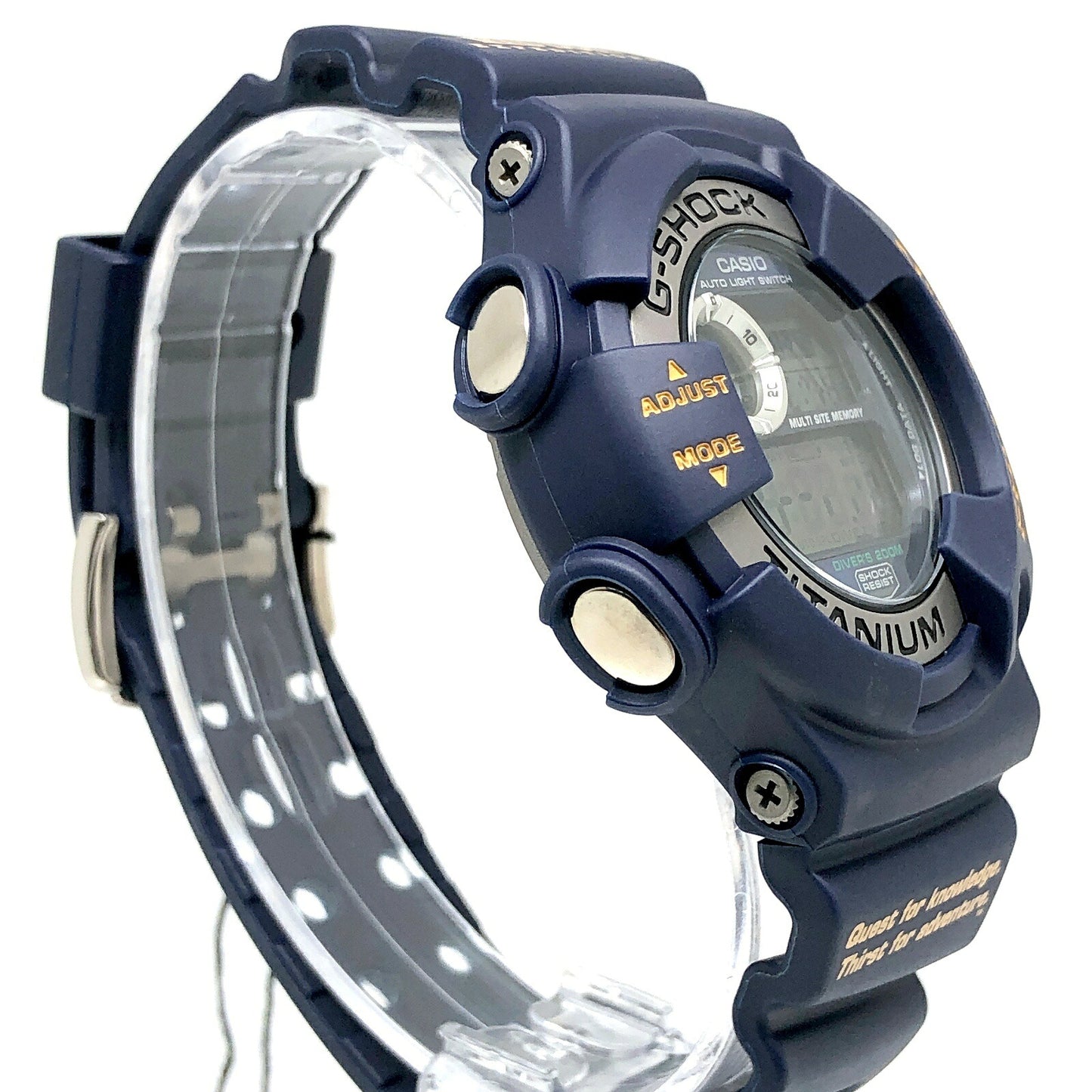 G-SHOCK FROGMAN Mad Dog Expeditions Navy Watch Size ONE SIZE