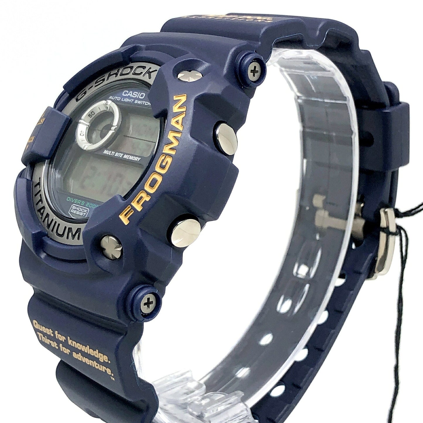 G-SHOCK FROGMAN Mad Dog Expeditions Navy Watch Size ONE SIZE