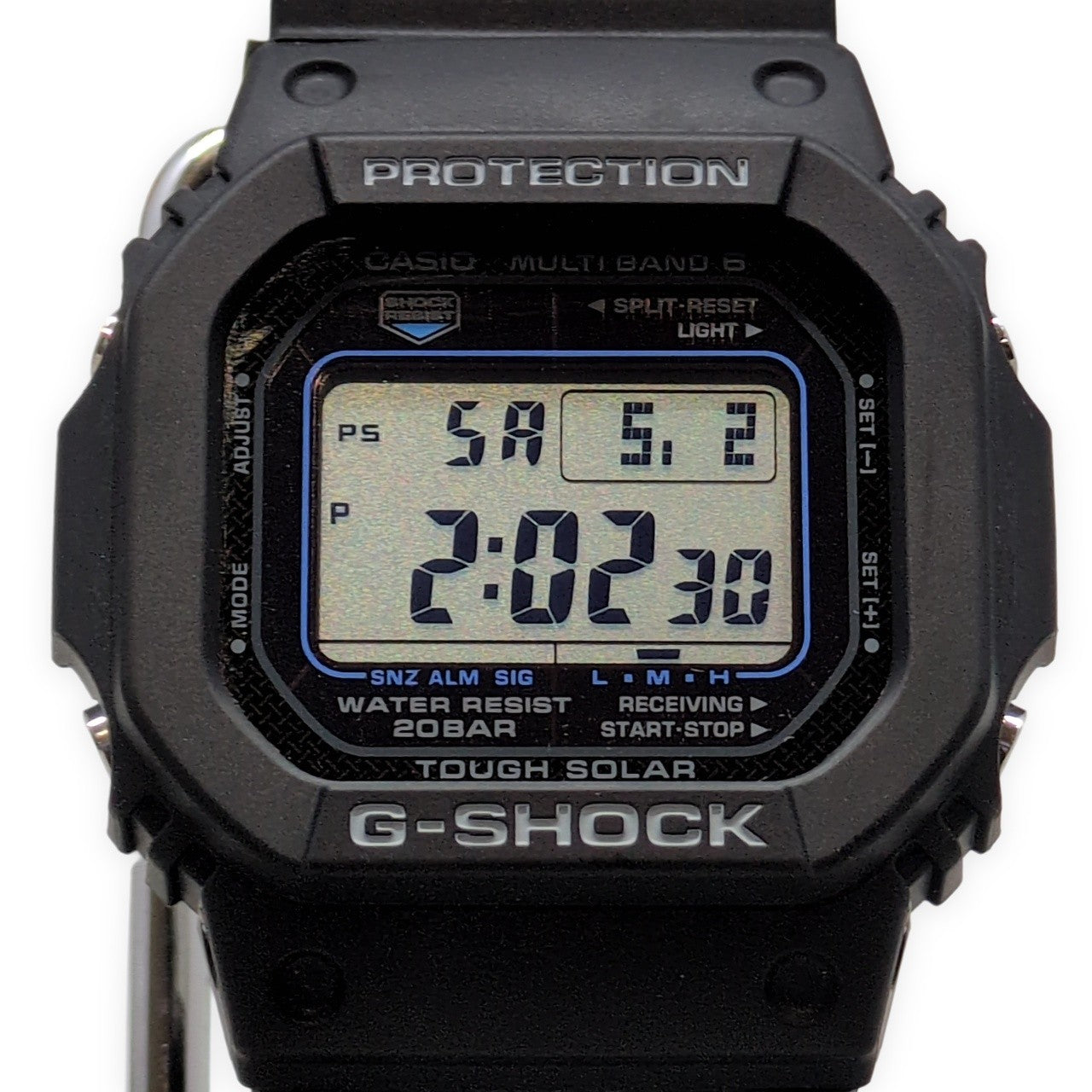 Casio G-SHOCK GW-M5610U-1C Blue LCD Watch Size ONE SIZE