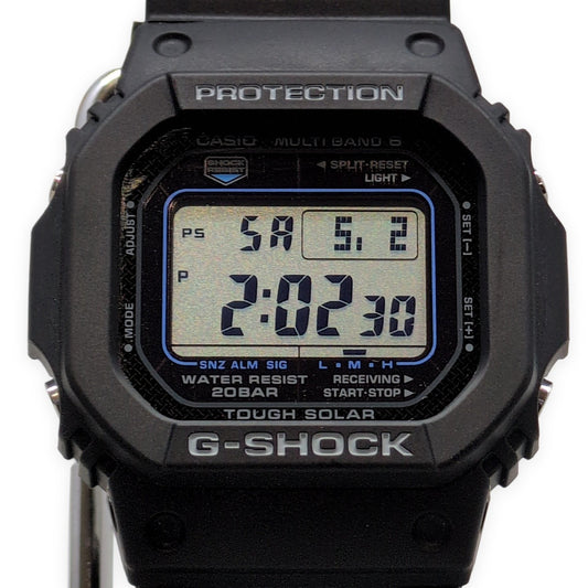 Casio G-SHOCK GW-M5610U-1C Blue LCD Watch Size ONE SIZE