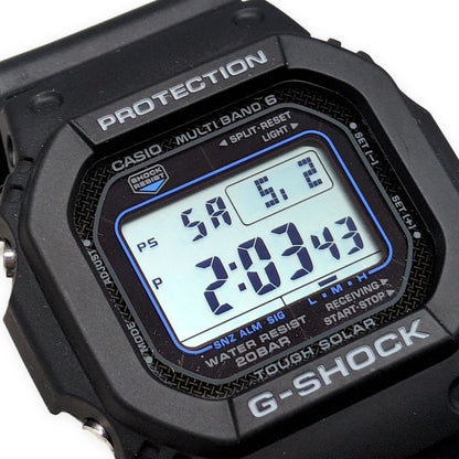 Casio G-SHOCK GW-M5610U-1C Blue LCD Watch Size ONE SIZE