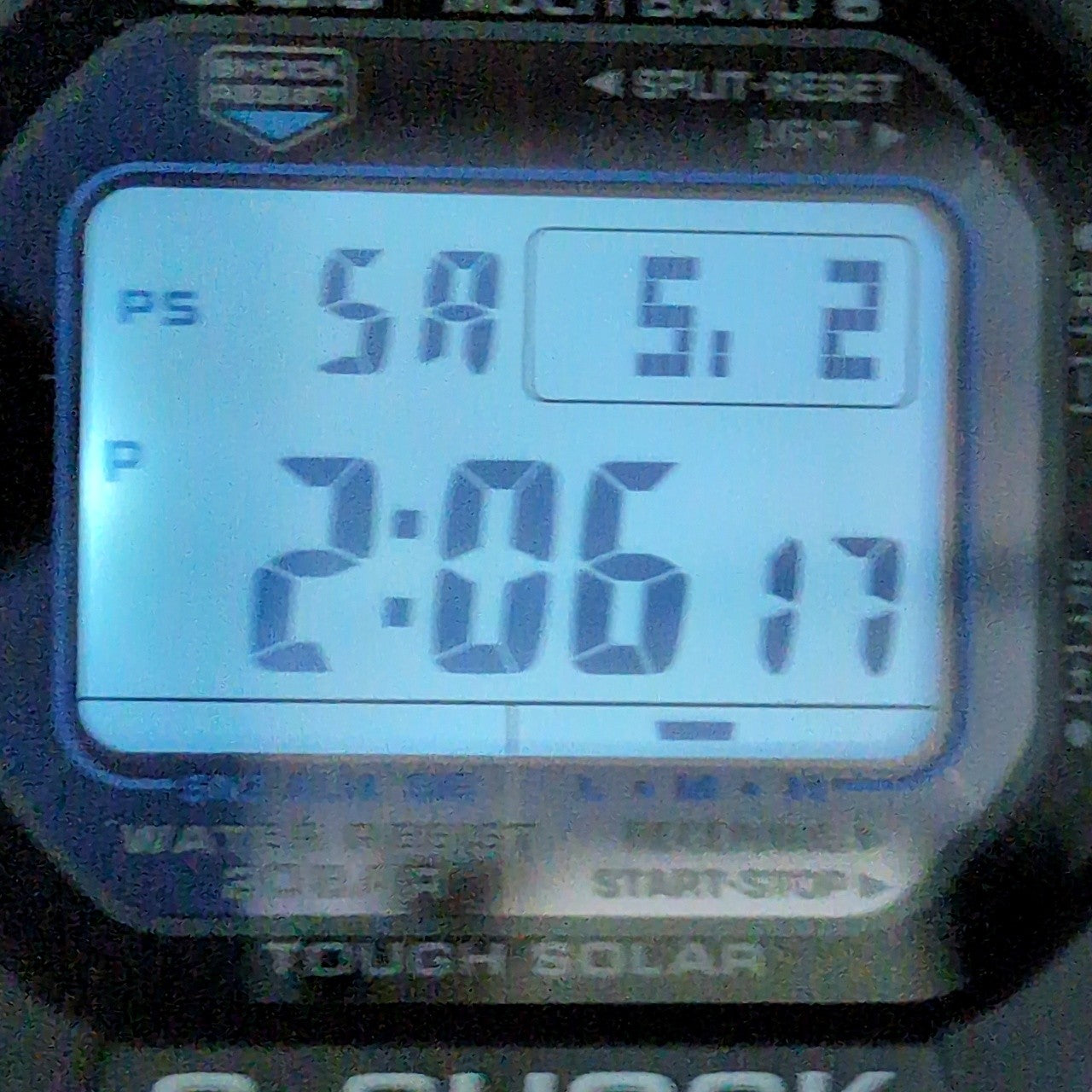Casio G-SHOCK GW-M5610U-1C Blue LCD Watch Size ONE SIZE