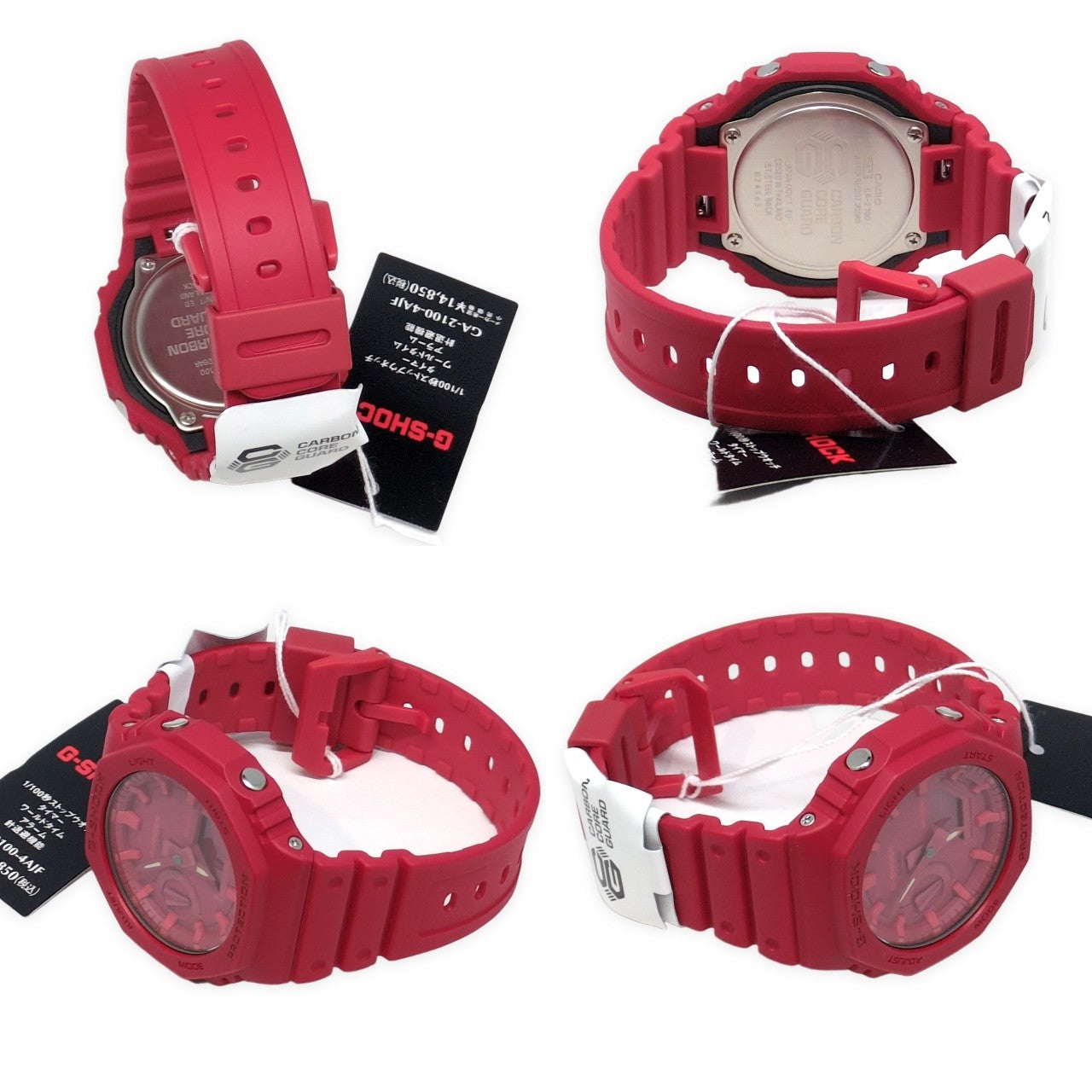 G-SHOCK CasiOak GA-2100-4A Red Out Watch Size ONE SIZE