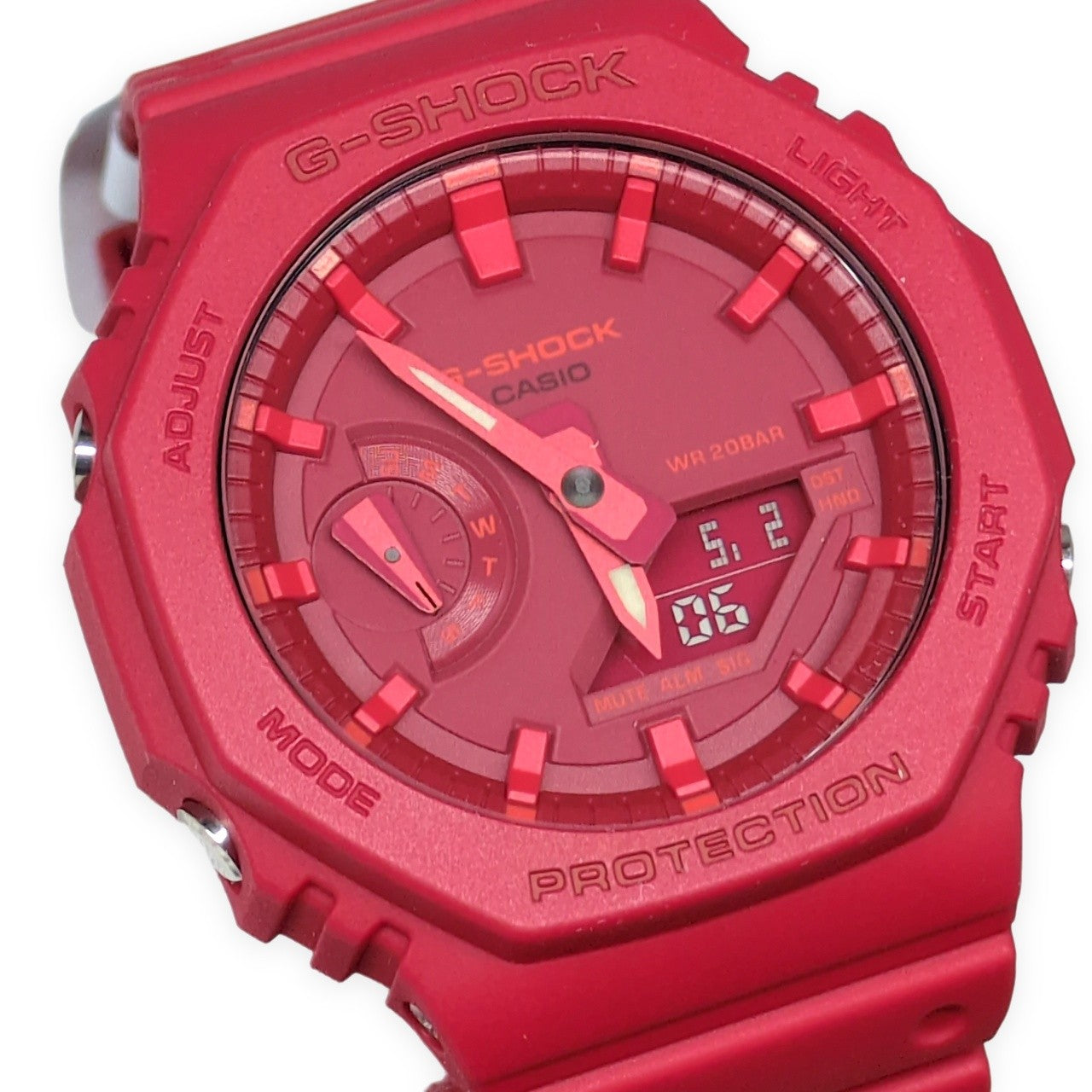 G-SHOCK CasiOak GA-2100-4A Red Out Watch Size ONE SIZE