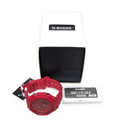 G-SHOCK CasiOak GA-2100-4A Red Out Watch Size ONE SIZE