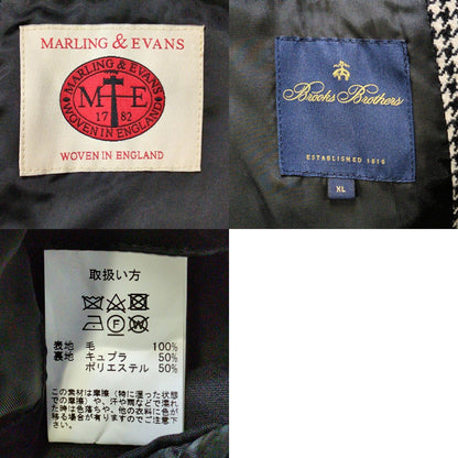 BROOKS BROTHERS Marling & Evans Balmacaan Coat Size XL