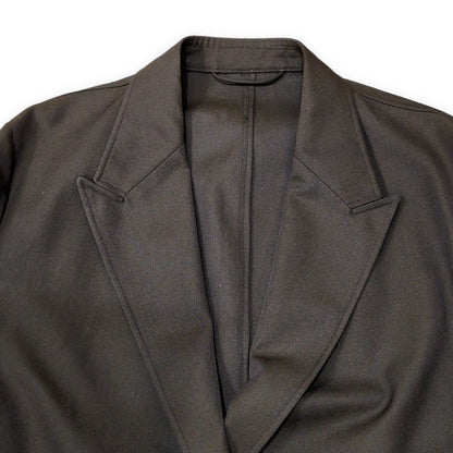 CARUSO per TOMORROWLAND Wool Cotton Wrap Coat Size 50/R