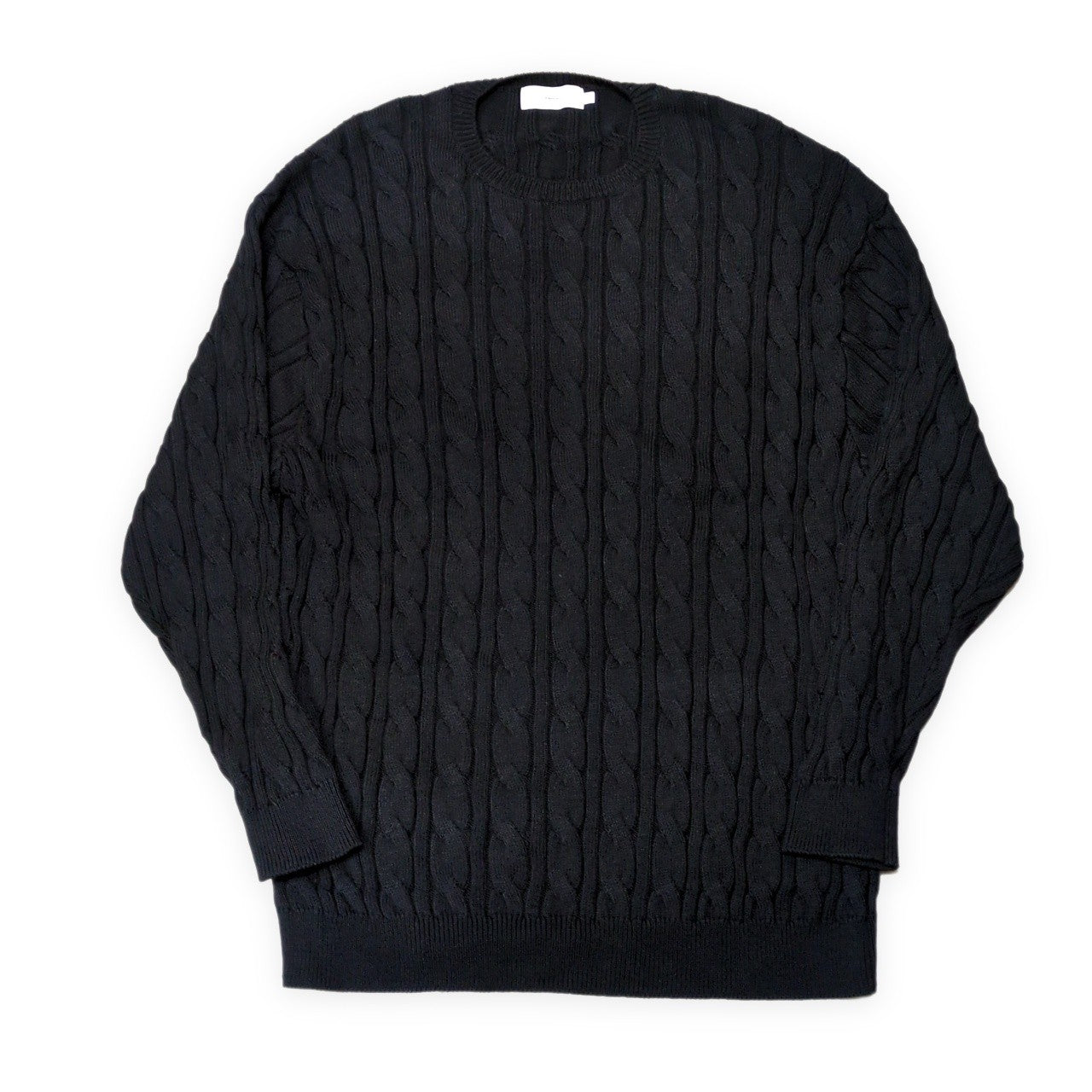 Graphpaper 22SS Suvin Cotton Cable Knit Sweater Size 2