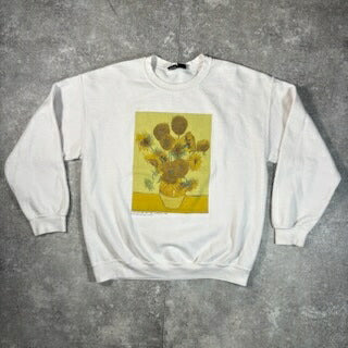 The National Gallery Van Gogh Sweatshirt White Size M