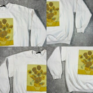 The National Gallery Van Gogh Sweatshirt White Size M