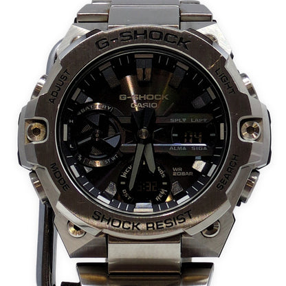 G-SHOCK CASIO GST-B400D-1A Watch Silver/Black Size ONE SIZE