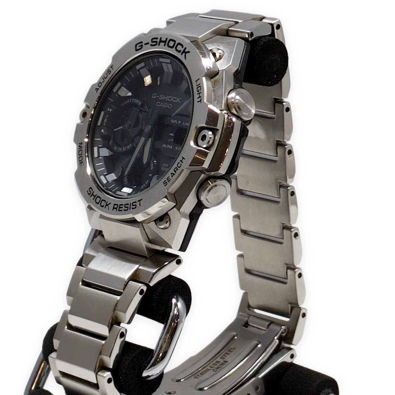 G-SHOCK CASIO GST-B400D-1A Watch Silver/Black Size ONE SIZE