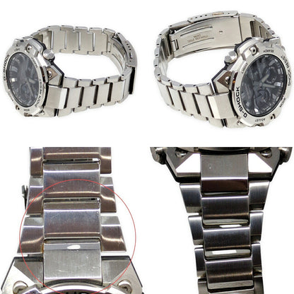 G-SHOCK CASIO GST-B400D-1A Watch Silver/Black Size ONE SIZE