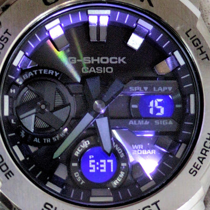 G-SHOCK CASIO GST-B400D-1A Watch Silver/Black Size ONE SIZE