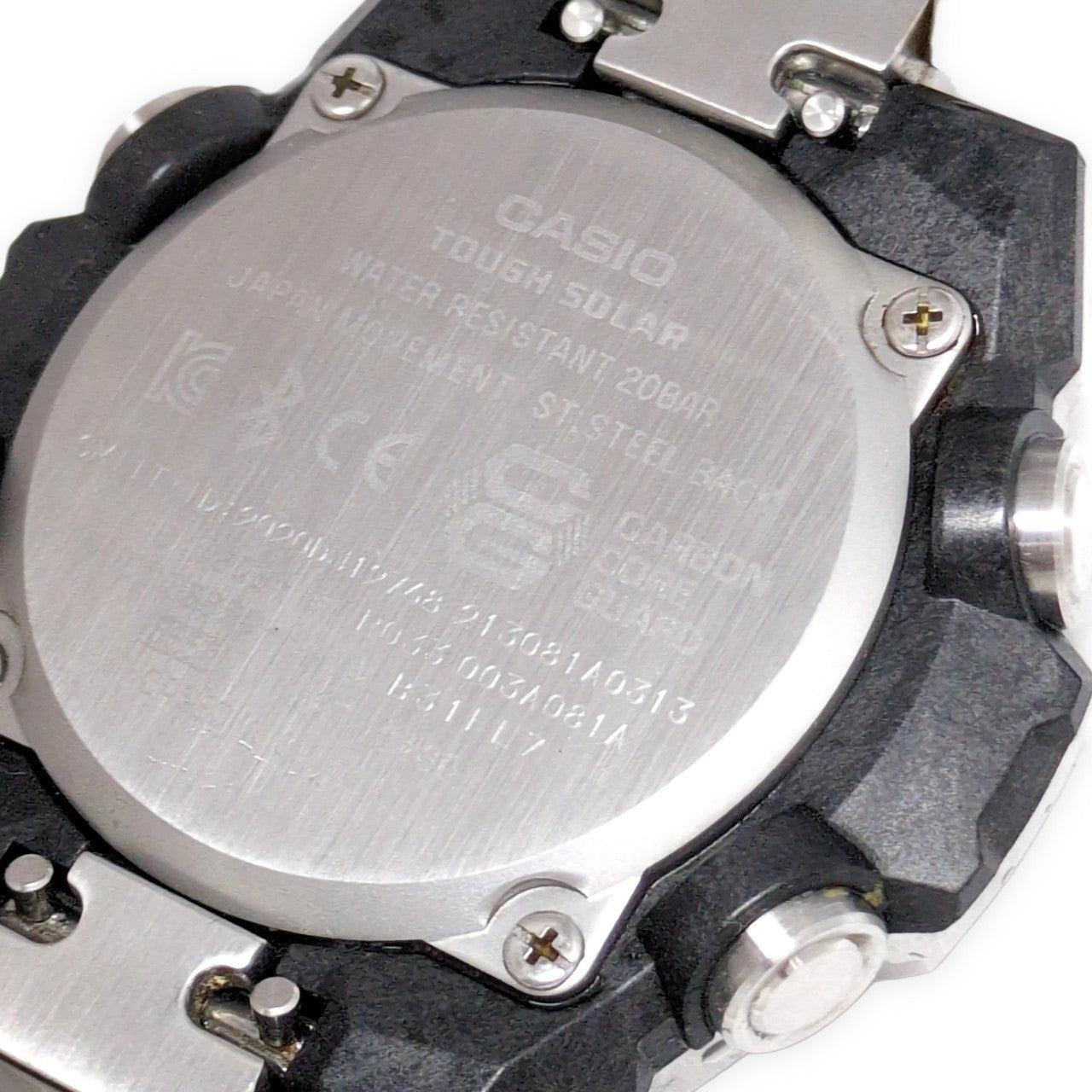 G-SHOCK CASIO GST-B400D-1A Watch Silver/Black Size ONE SIZE