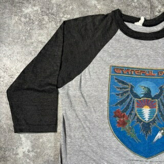 Grateful Dead 80s Vintage Stanley Raglan T-Shirt Size S