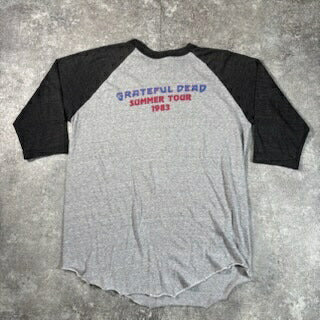 Grateful Dead 80s Vintage Stanley Raglan T-Shirt Size S