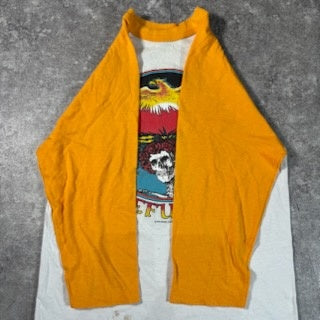 Grateful Dead 80s Vintage Tour Raglan T-Shirt White Size S