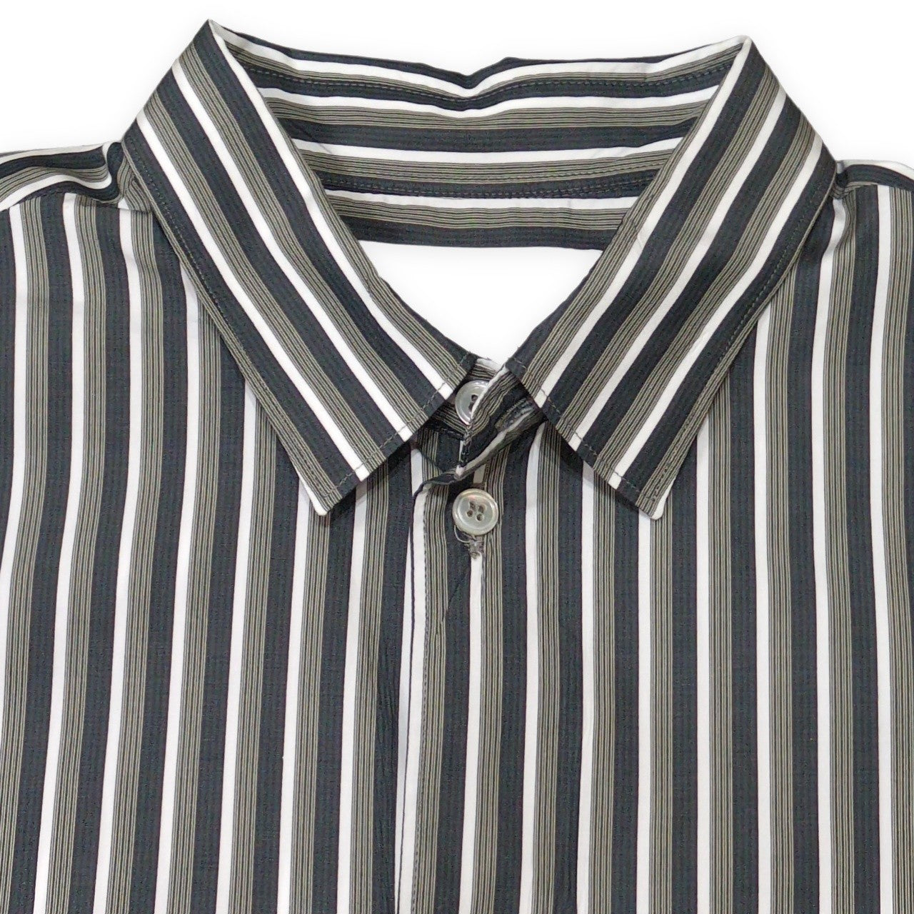 Studio Nicholson Hinko Broad Stripe Cotton Shirt Size S