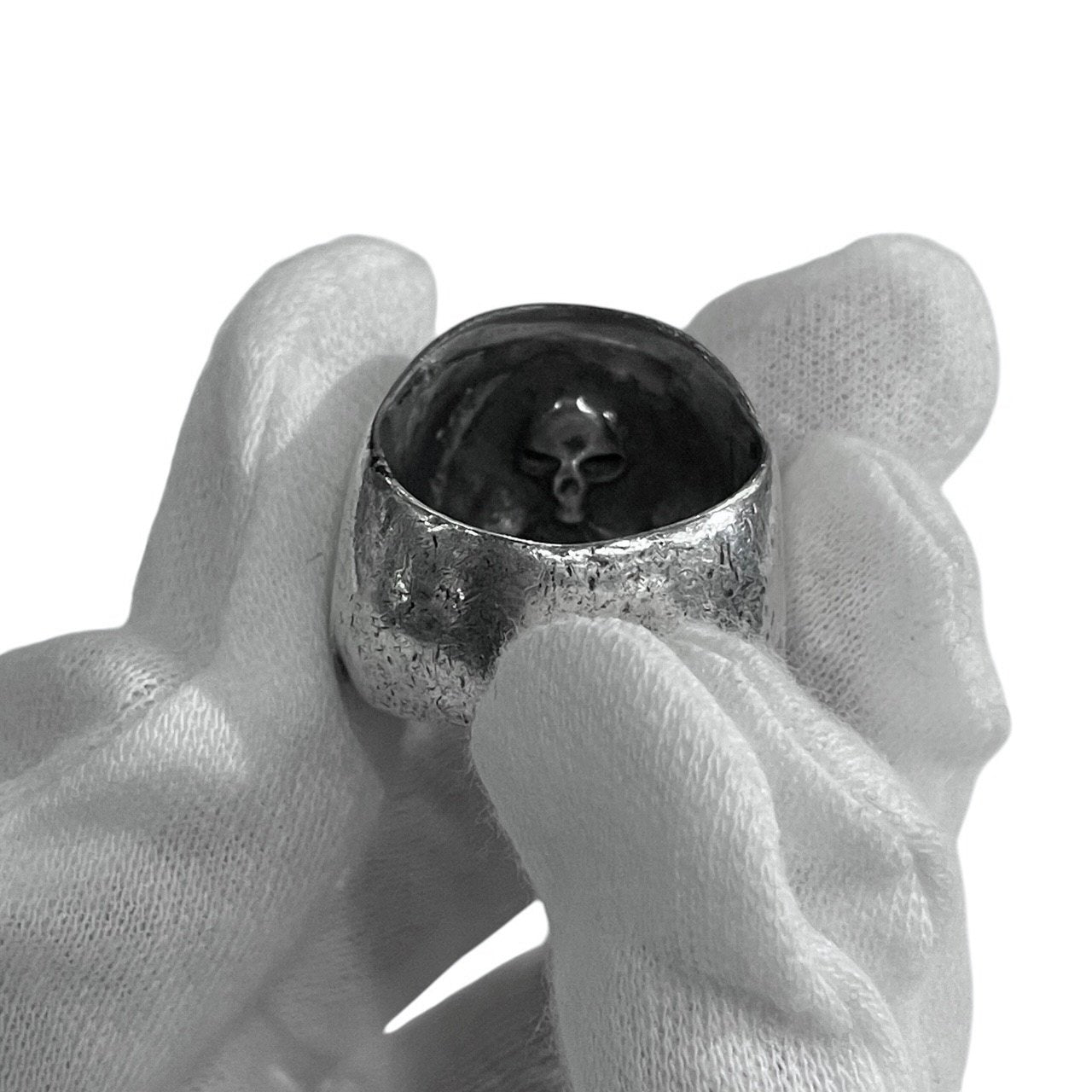 NUMBER NINE x JHM Archive Stone Eye Ring Silver Size 19