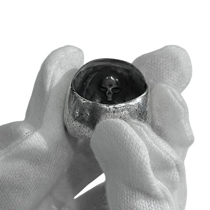 NUMBER NINE x JHM Archive Stone Eye Ring Silver Size 19